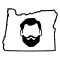 Bearded Oregon logo