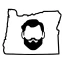 Bearded Oregon logo